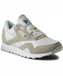 Buty Męskie białe Sneakersy Reebok Cl Nylon 6390