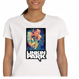 P082 Damska Koszulka Linkin Park Rock Metal Prezent
