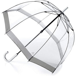 Fulton Parasol, Przezroczysty/Srebrny, 94 cm