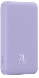 Baseus P10022107513-00 Magnetic Mini 5000mAh 20W Fioletowy Powerbank