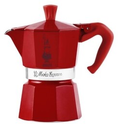 Bialetti kawiarka Winter Wonderland 3TZ czerwona