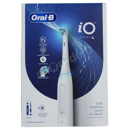 Oral-B iO 4 White szczoteczka elektryczna magnetyczna biała