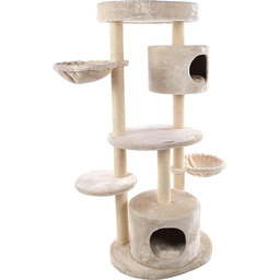 Flamingo F DRZEWO RASKER Inga Beżowy 103x50x142CM