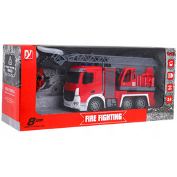 Zdalnie sterowany wóz straży pożarnej 1:12 dla dzieci