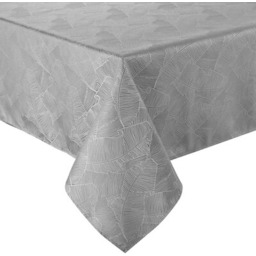 EUROFIRANY Obrus Isla 140 x 180 cm Srebrno-biały