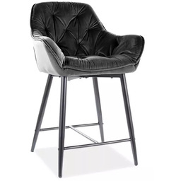 Półhoker Cherry H-2 Velvet Czarny