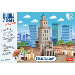 Buduj z cegły podróże Brick Trick Travel Pałac