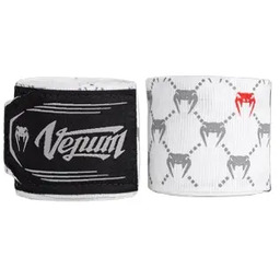 Venum Bandaże Bokserskie Owijki 2,5m Monogram White/Black