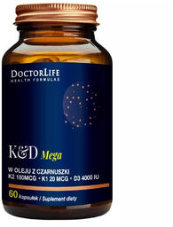 Doctor Life K&D Mega w oleju z czarnuszki,