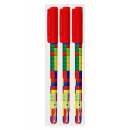 Długopis Vinson Klocki 0,7mm 3 szt zestaw VIN01165-74935
