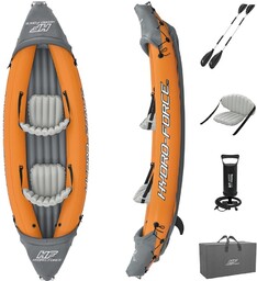 Bestway Nadmuchiwany kajak Hydro-Force Rapid x2 z akcesoriami