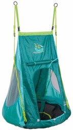 HUDORA Huśtawka Nest Swing Pirate 90 cm Zielono-turkusowy