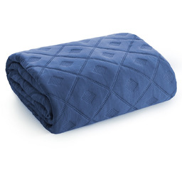 Narzuta 170 x 210 Design Pikowana Alara6 Granat