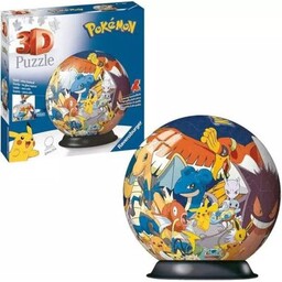 RAVENSBURGER Puzzle 3D Pokemon 11785 (72 elementy)
