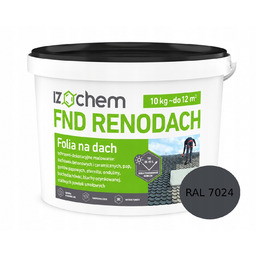 Renodach Grafitowy Folia do Blachy Papy Betonu Drewna