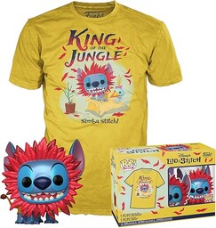 Funko POP! & Tee: Stitch Costume - Simba