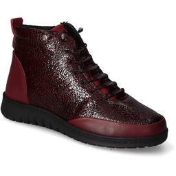 Botki Ravini 119.3762ZN Bordowe lico+lakier