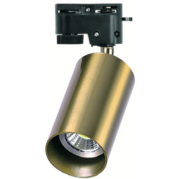 Brass Tube - Reflektor - szyna GU10 złoty
