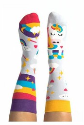 Nanushki Skarpety kolorowe z serii Happy Friends Unicorn