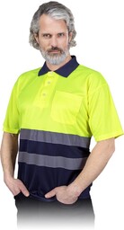 POLO-NEO - Koszulka polo ostrzegawcza z krótkim rękawem