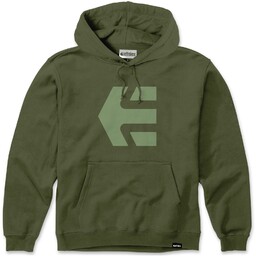 bluza ETNIES - Classic Icon Hoodie Olive (301)