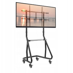 Stojak mobilny Techly 60"-105", 100kg Z półką