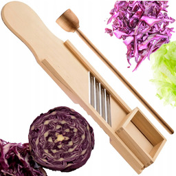 Szatkownica Do Kapusty Drewniana Duża XXL +gratisy