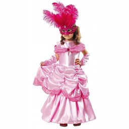 Sukienka Bella Różowa 110/116