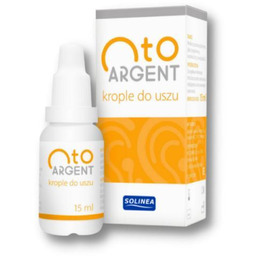 OTOARGENT Krople do uszu, 15ml KRÓTKA DATA 30.04.2026