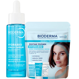 Zestaw Bioderma Hydrabio Hyalu+, nawilżające serum przeciwzmarszczkowe, 30