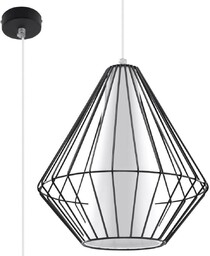 Sollux Industrialna LAMPA wisząca SL.0298 druciana OPRAWA zwis