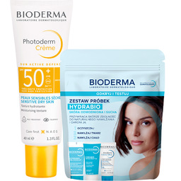 Zestaw Bioderma Photoderm Creme, ochronny krem do twarzy,