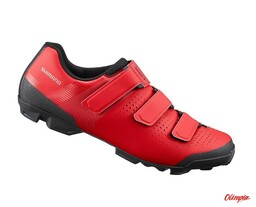 Shimano Buty rowerowe SH-XC100 M Czerwone