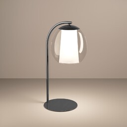 Lampa Stołowa Stars of Light, Menorca, ściemnialny, metaliczny,