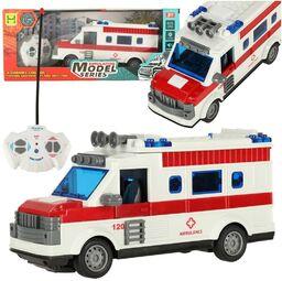 Ambulans karetka pogotowia dla dzieci zdalnie sterowana