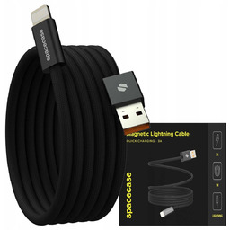 Spacecase USB-A to Lightning Magnetic Cable 1M 12W