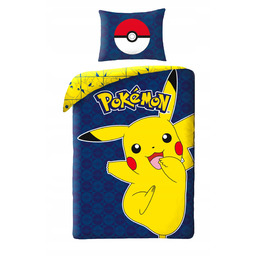 Pościel Bawełniana 140 X 200 CM Pokemon Pikachu