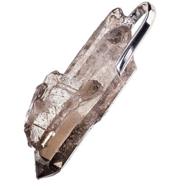 Kwarc Dymny Piękny Oryginalny Wisiorek Srebro Unikat