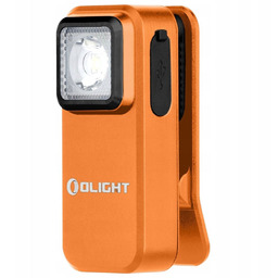 Latarka wielofunkcyjna Olight Oclip pomarańczowa 300 lm LED