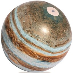 BESTWAY Piłka dmuchana Glowball Earth Explorer 35953