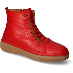 Botki Ravini VT102-1 Czerwone lico
