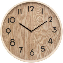 Atmosphera Zegar ścienny Ivana, minimalistyczna tarcza, Ø 38