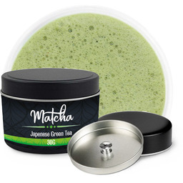 Matcha Japońska w Metalowej Puszce 30g Oryginalna
