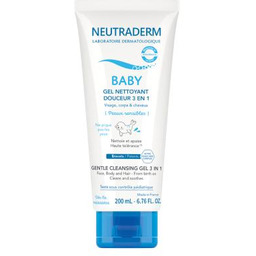 NEUTRADERM BABY Łagodny żel myjący 3w1, 200ml