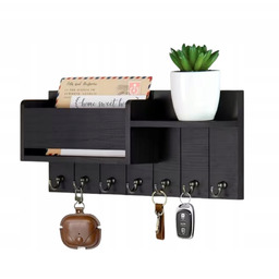 Wieszak Na Ubrania Klucze Dikom 6 Haków Półka