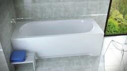 BESCO WAB-170-PK Besco Bona wanna prostokątna 170x70 cm