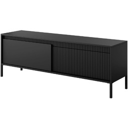 Komoda pod telewizor czarna Senso D 153 2D