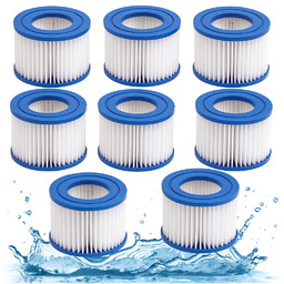 8 x Filtr do Basenu Jacuzzi Lay-Z-SPA Wkłady
