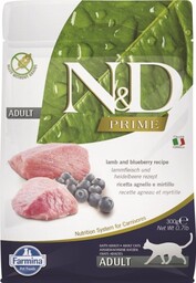 Farmina N&D Prime Cat Lamb and Blueberry Adult
