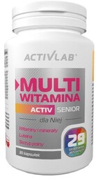 ACTIVLAB Kompleks witamin i minerałów Senior dla Niej